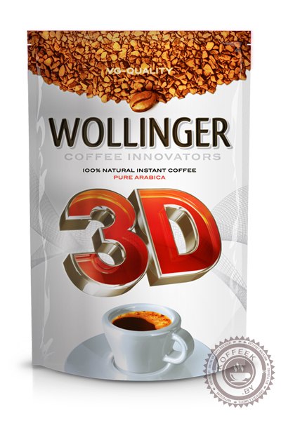 Кофе WOLLINGER 3D  сублимированный   75гр. 