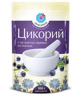 Цикорий Цикорень с экст. черники 75гр