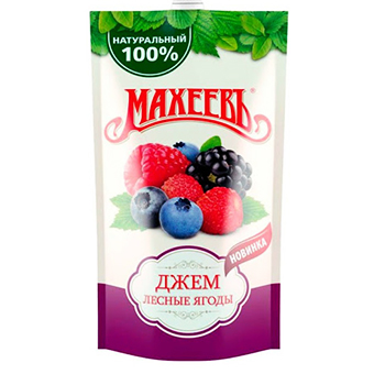 Джем лесные  ягоды Махеев 300г