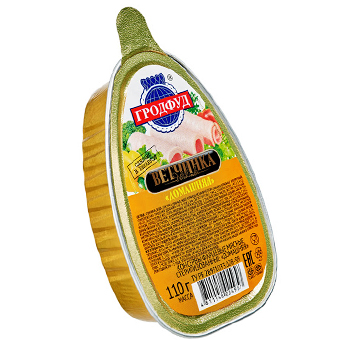 Консервы фаршевые мясные "Домашняя" 110г