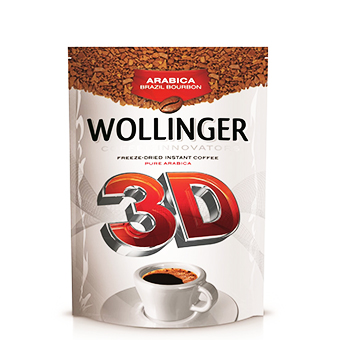 Кофе  сублимированный "Wollinger" 3D  150гр.