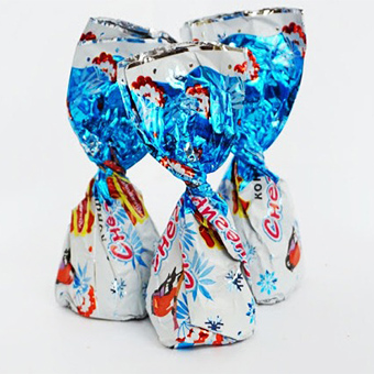 Конфеты  глазированные  Снегири 200г.