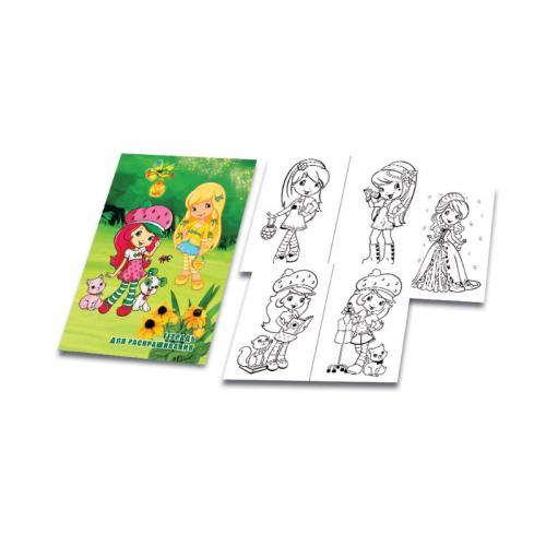 Раскраска тетрадь для девочек арт. 11с4-8610