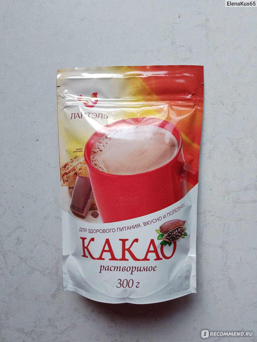 Какао напиток Лантель растворимый 150г