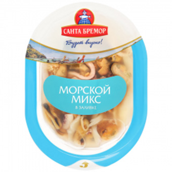 Морской микс в заливке 150 гр