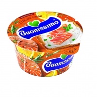 Крем с творогом и красной рыбой  120 гр