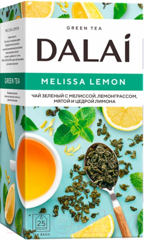 Чай "Dalai" мелисса, лимон 25 пак