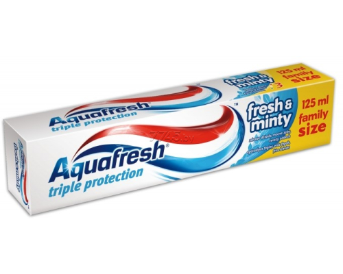 Зубная паста паста  Аквафреш мягко -мятная100 мл