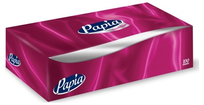 Салфетки бумажные 100шт