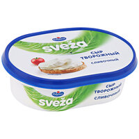 Сыр творожный сливочный Свежа 60% 150г.
