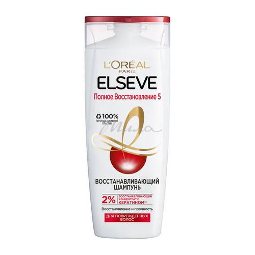 Шампунь ELSEVE  для поврежденных волос 250 мл