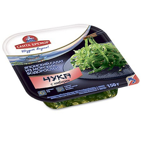 Японский салат из морских водорослей Чука 150г.