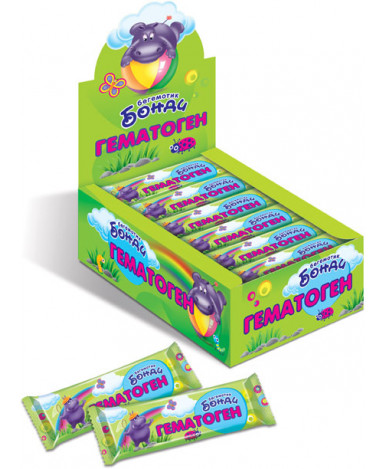 Гемотоген "Бегемотик" 40 гр