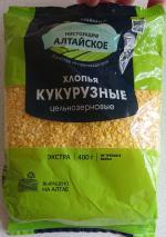 Хлопья "Кукурузные цельнозерновые" 400 гр
