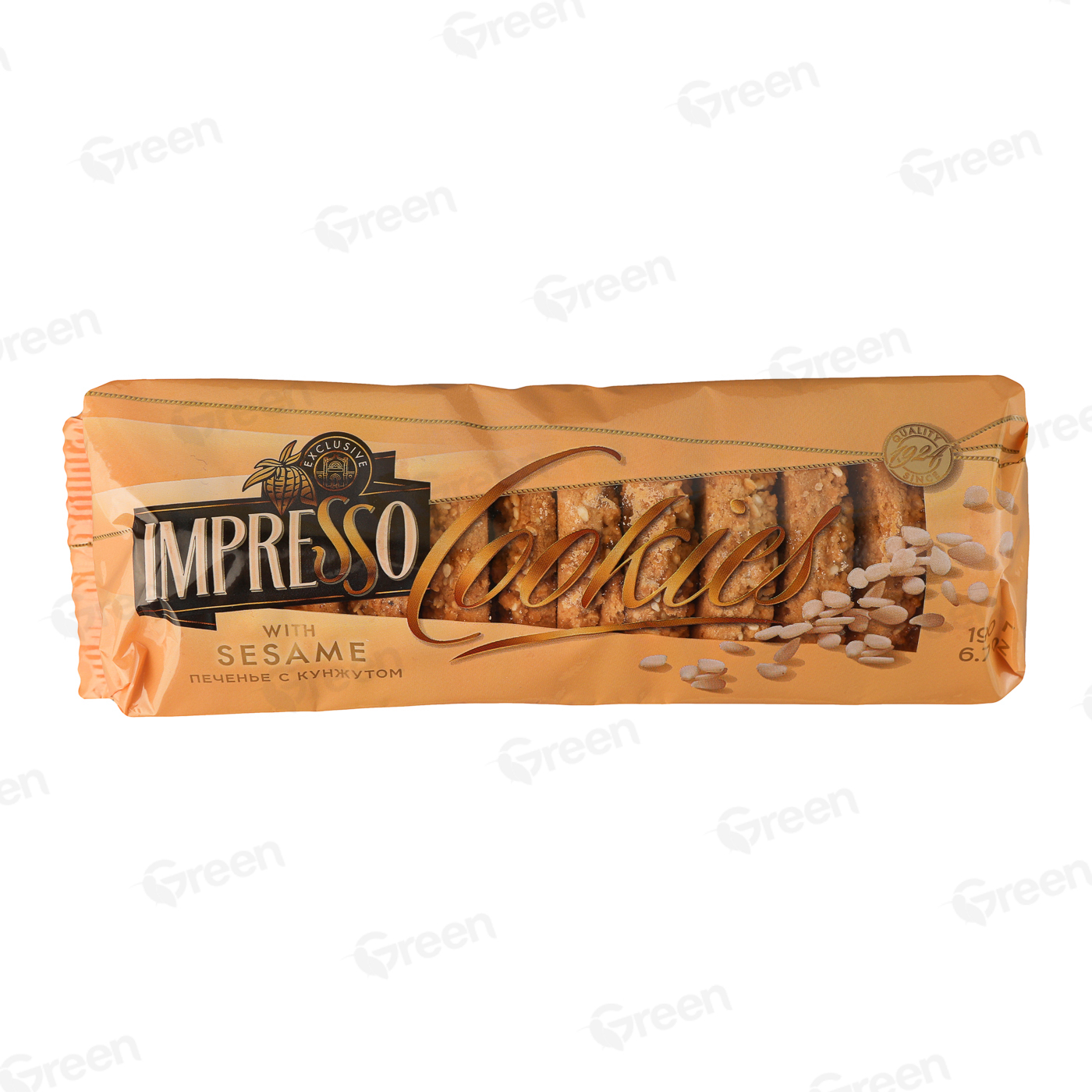 Печенье IMPRESSО  с кунжутом 190г.