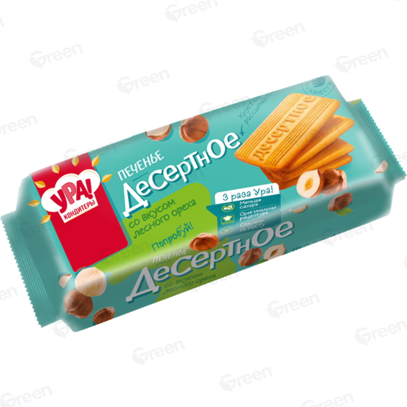 Печенье десертное  со вкусом лесного ореха  290 гр