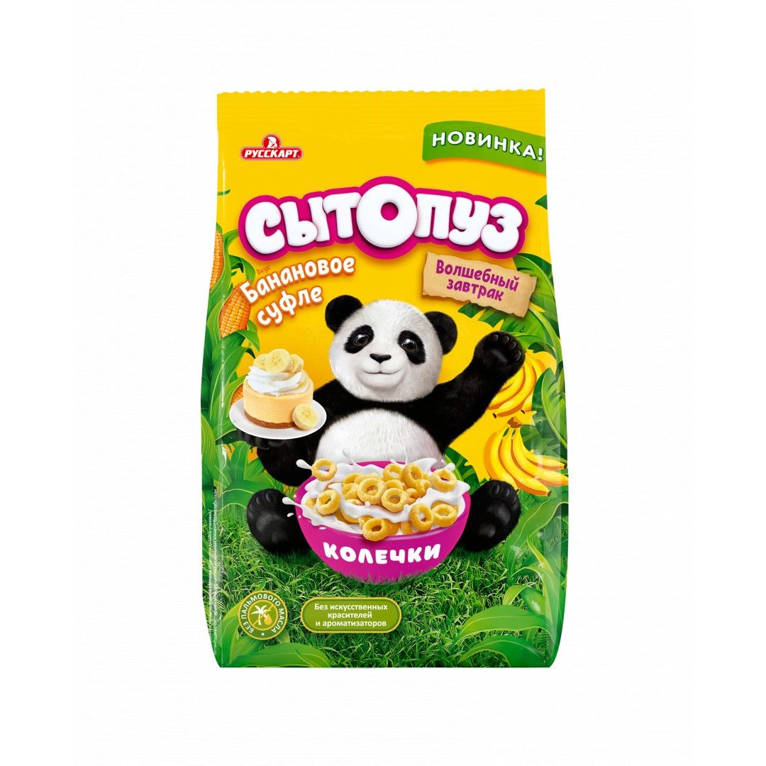 Колечки Сытопуз  банановое суфле 200 гр