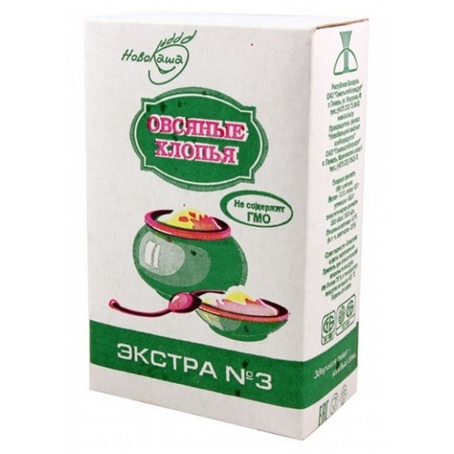 Хлопья овсяные Экстра № 3 500 гр