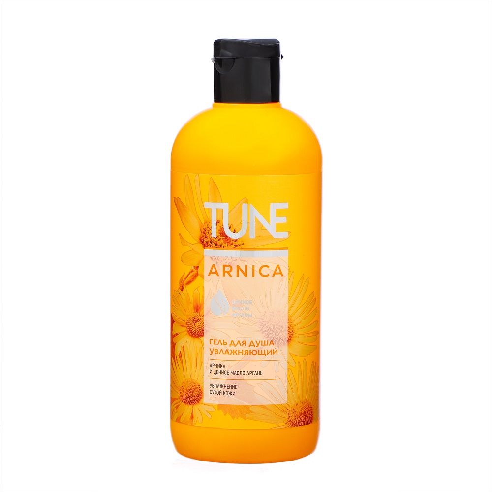 Гель для душа увлажняющий TUNE арника 500мл.