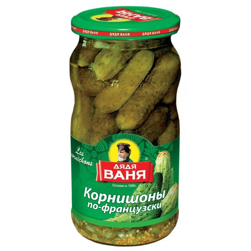 Корнишоны по- французски Дядя Ваня
 460г.