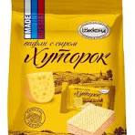 Вафли  с сыром  "Хуторок" 250 гр