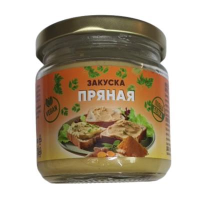 Консервы из зернобобовых культур закуска из нута Закуска пряная 200г.