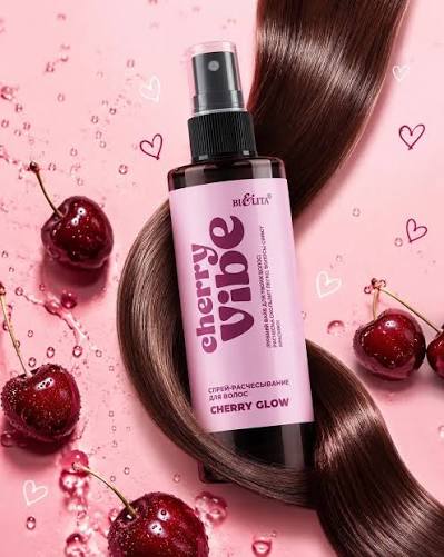 Спрей расчесывание для волос CHERRY GLOW 150 мл.
